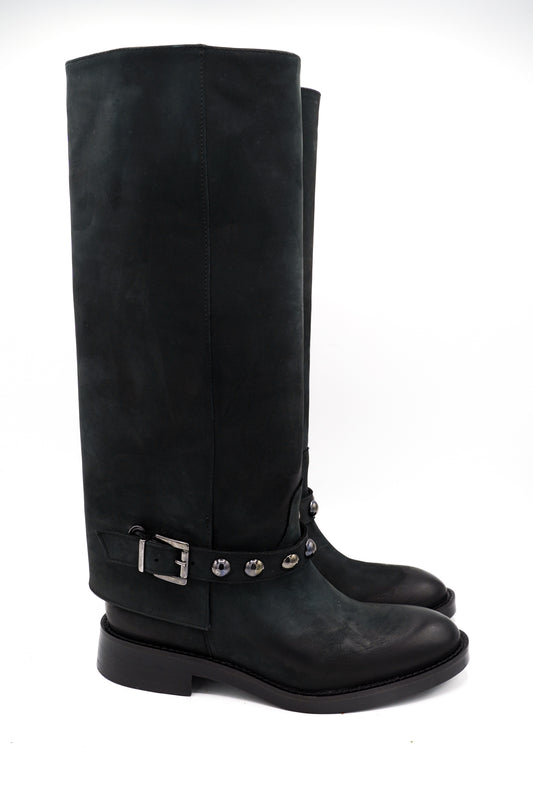 Noa A. Biker pelle Borchie