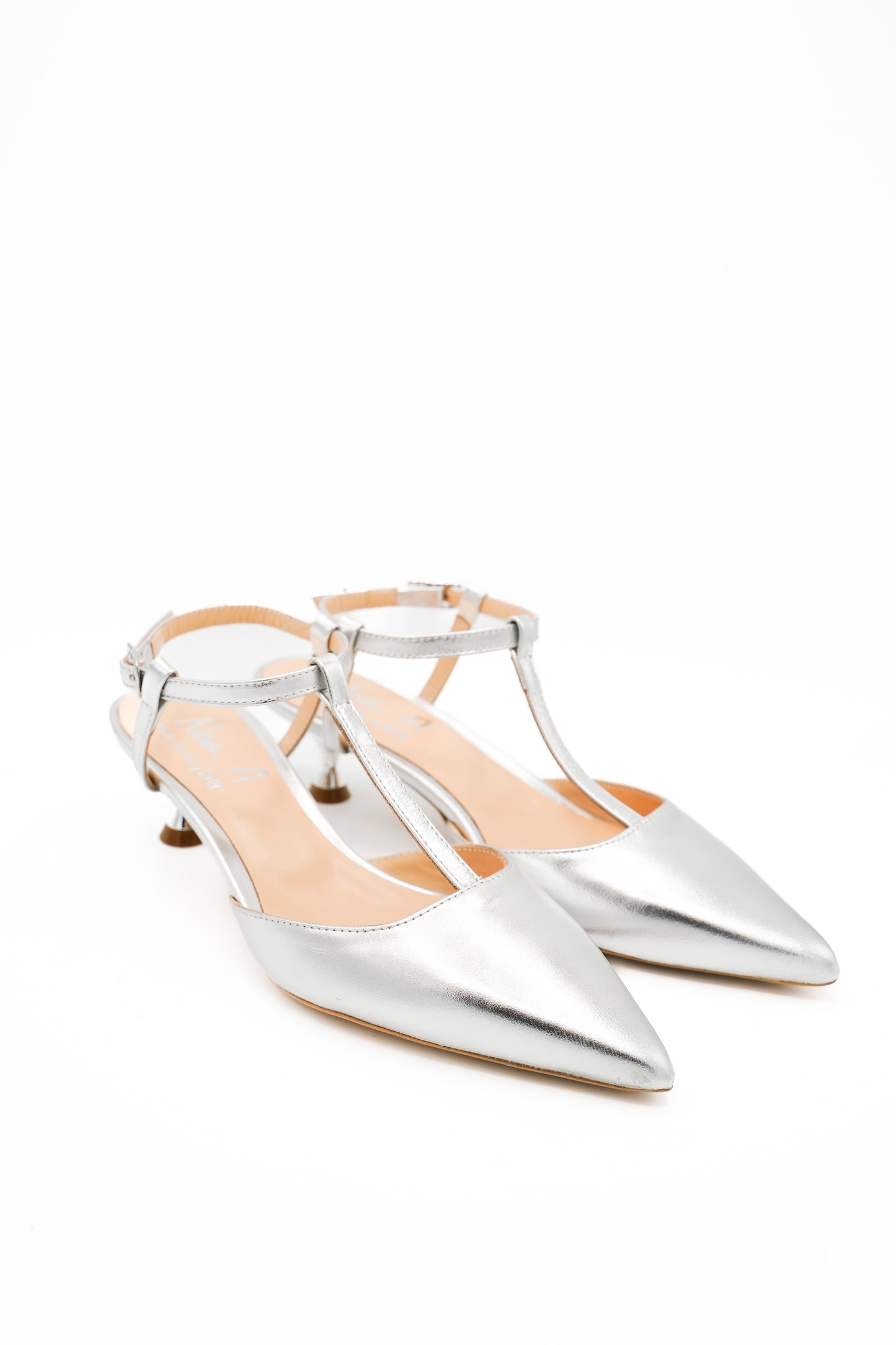 Slingback Orny Argento
