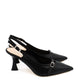 Slingback Roby Nero