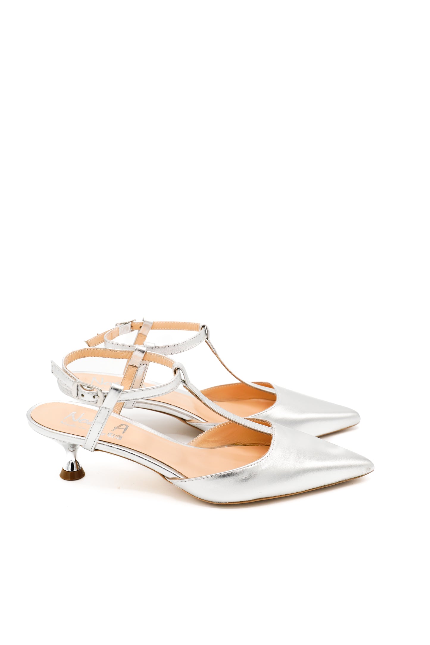 Slingback Orny Argento